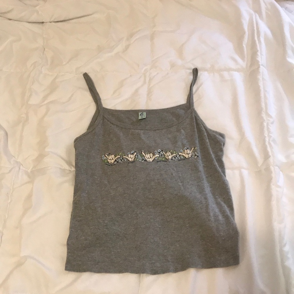 Cute cropped tank top